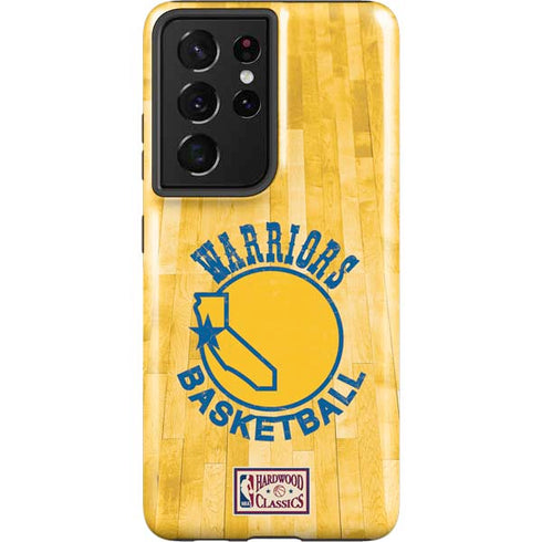NBA Golden State Warriors Hardwood Classics Galaxy S21 Ultra 5G Pro Case