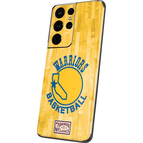 NBA Golden State Warriors Hardwood Classics Galaxy S21 Ultra 5G Skin