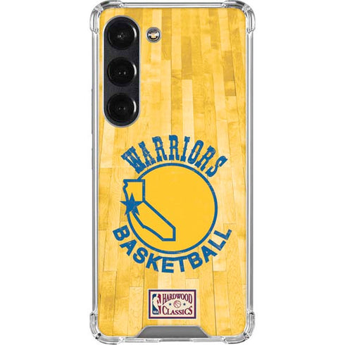 NBA Golden State Warriors Hardwood Classics Galaxy S23 Clear Case