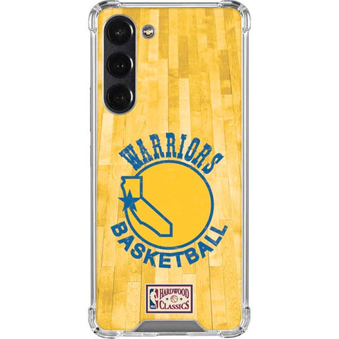 NBA Golden State Warriors Hardwood Classics Galaxy S23 FE Clear Case