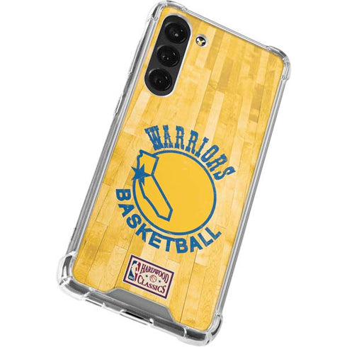 NBA Golden State Warriors Hardwood Classics Galaxy S24 FE Clear Case