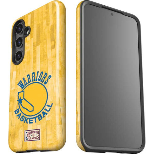 NBA Golden State Warriors Hardwood Classics Galaxy S25 Impact Case