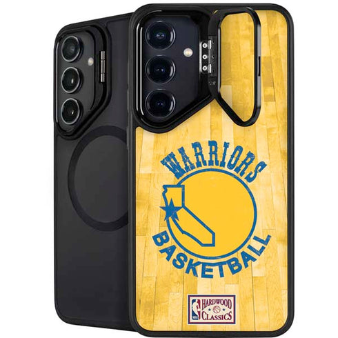 NBA Golden State Warriors Hardwood Classics Galaxy S25 Plus Kickstand Case