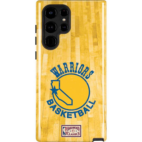 NBA Golden State Warriors Hardwood Classics Galaxy S25 Ultra Impact Case