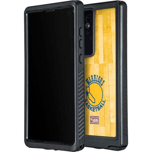 NBA Golden State Warriors Hardwood Classics Galaxy S24 Ultra Waterproof Case