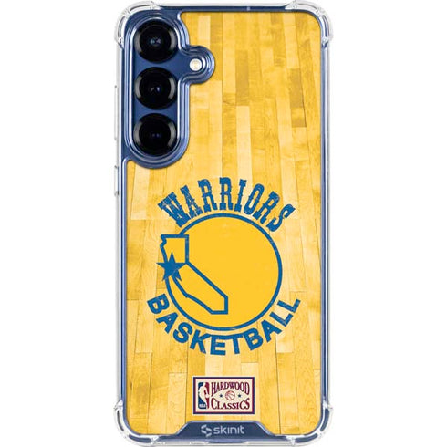 NBA Golden State Warriors Hardwood Classics Galaxy S25 Clear Case