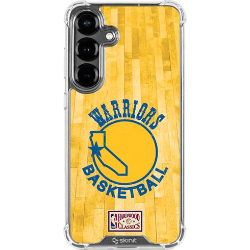 NBA Golden State Warriors Hardwood Classics Galaxy S26 Plus Clear Case