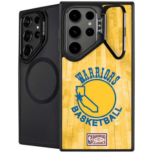 NBA Golden State Warriors Hardwood Classics Galaxy S26 Ultra Kickstand Case