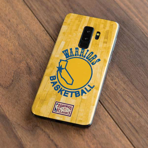 NBA Golden State Warriors Hardwood Classics Galaxy S9 Plus Skin