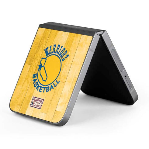 NBA Golden State Warriors Hardwood Classics Galaxy Z Flip6 Skin