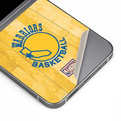 NBA Golden State Warriors Hardwood Classics Galaxy Z Flip6 Skin