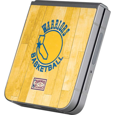 NBA Golden State Warriors Hardwood Classics Galaxy Z Flip6 Skin