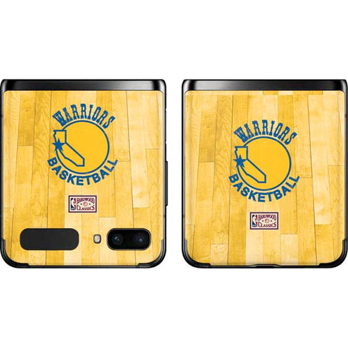 NBA Golden State Warriors Hardwood Classics Galaxy Z Flip Skin