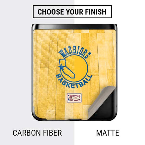 NBA Golden State Warriors Hardwood Classics Galaxy Z Flip Skin