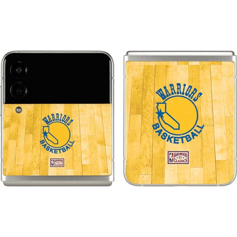 NBA Golden State Warriors Hardwood Classics Galaxy Z Flip3 5G Skin