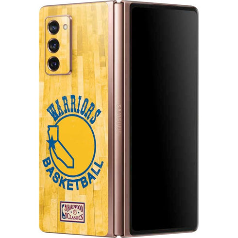 NBA Golden State Warriors Hardwood Classics Galaxy Z Fold2 5G Skin