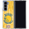 NBA Golden State Warriors Hardwood Classics Galaxy Z Fold5 5G Clear Case