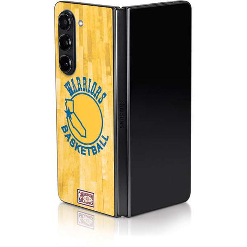 NBA Golden State Warriors Hardwood Classics Galaxy Z Fold5 5G Skin