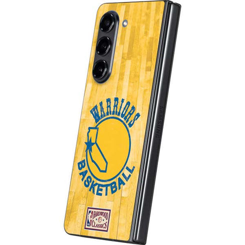 NBA Golden State Warriors Hardwood Classics Galaxy Z Fold5 5G Skin