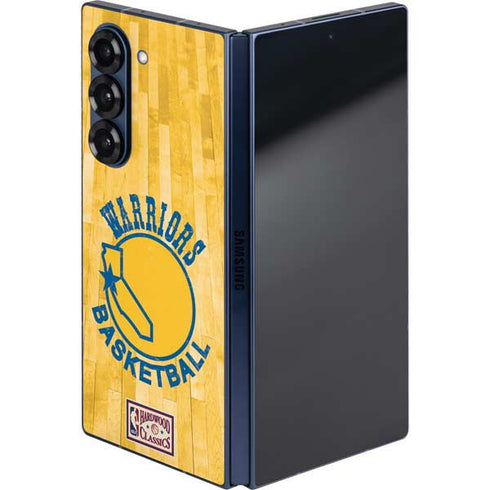 NBA Golden State Warriors Hardwood Classics Galaxy Z Fold6 Skin
