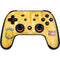 NBA Golden State Warriors Hardwood Classics Google Stadia Controller Skin
