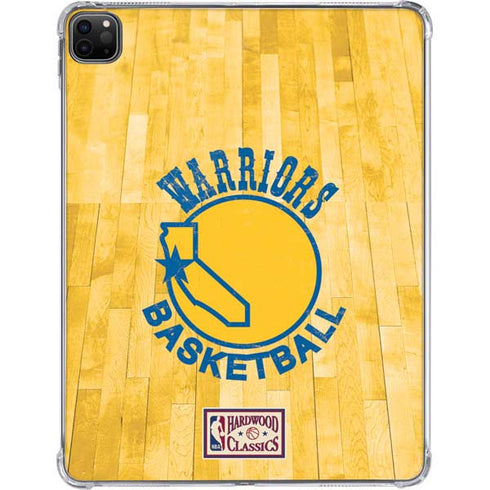 NBA Golden State Warriors Hardwood Classics iPad Pro 11in (2024) Clear Case