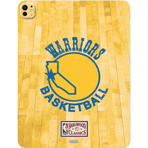 NBA Golden State Warriors Hardwood Classics iPad Pro 13in M4 (2024) Skin