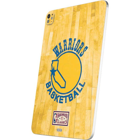 NBA Golden State Warriors Hardwood Classics iPad Pro 13in M4 (2024) Skin