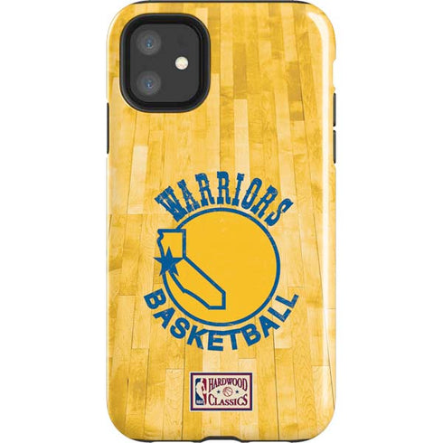 NBA Golden State Warriors Hardwood Classics iPhone 11 Impact Case