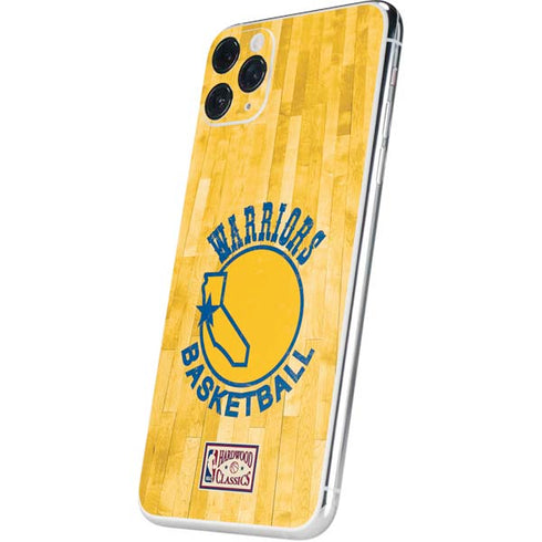 NBA Golden State Warriors Hardwood Classics iPhone 11 Pro Max Skin