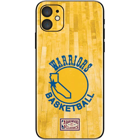 NBA Golden State Warriors Hardwood Classics iPhone 11 Skin
