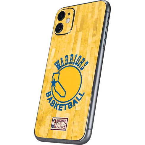 NBA Golden State Warriors Hardwood Classics iPhone 11 Skin