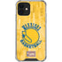 NBA Golden State Warriors Hardwood Classics iPhone 12 Mini Clear Case