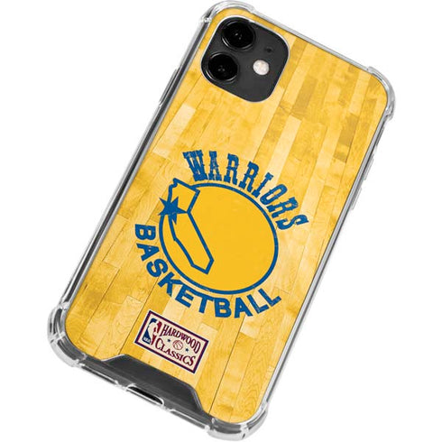NBA Golden State Warriors Hardwood Classics iPhone 12 Mini Clear Case