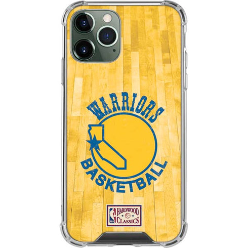 NBA Golden State Warriors Hardwood Classics iPhone 12 Pro Clear Case