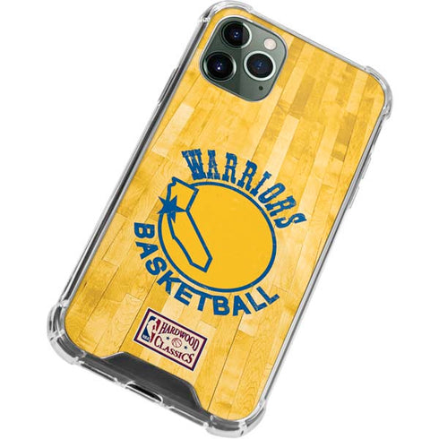 NBA Golden State Warriors Hardwood Classics iPhone 12 Pro Clear Case