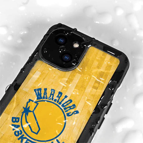 NBA Golden State Warriors Hardwood Classics iPhone 13 Mini Waterproof Case