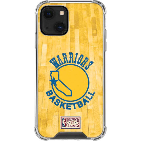 NBA Golden State Warriors Hardwood Classics iPhone 14 Clear Case