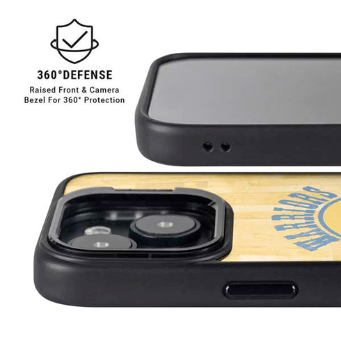 NBA Golden State Warriors Hardwood Classics iPhone 14 Kickstand Case