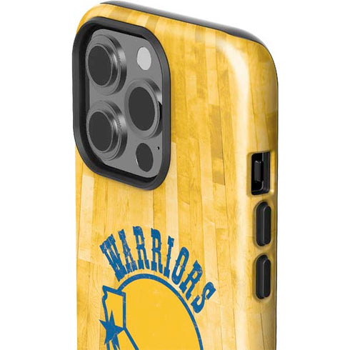 NBA Golden State Warriors Hardwood Classics iPhone 14 Pro Impact Case