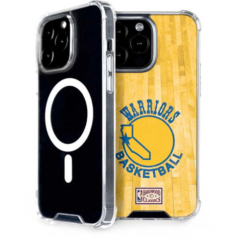 NBA Golden State Warriors Hardwood Classics iPhone 14 Pro Max MagSafe Case