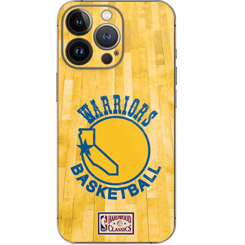 NBA Golden State Warriors Hardwood Classics iPhone 14 Pro Skin