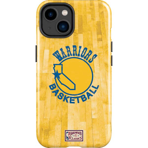 NBA Golden State Warriors Hardwood Classics iPhone 15 Impact Case