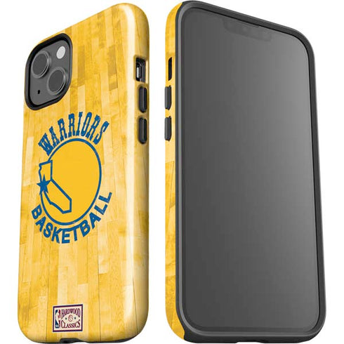 NBA Golden State Warriors Hardwood Classics iPhone 15 Impact Case