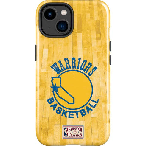 NBA Golden State Warriors Hardwood Classics iPhone 15 Impact Case
