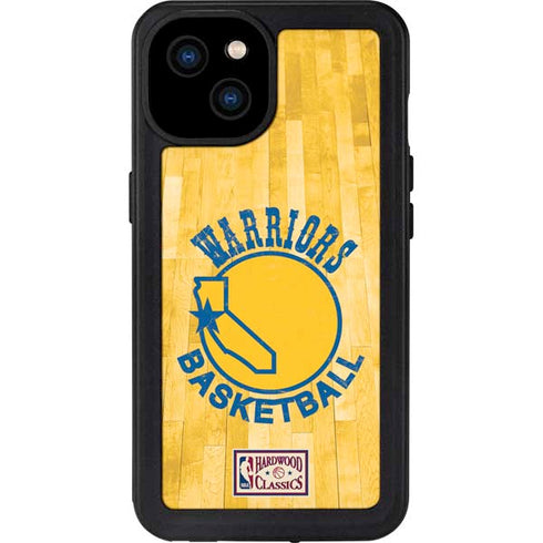 NBA Golden State Warriors Hardwood Classics iPhone 15 Plus Waterproof Case