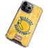 NBA Golden State Warriors Hardwood Classics iPhone 15 Pro Clear Case