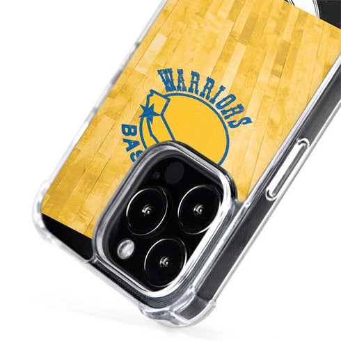 NBA Golden State Warriors Hardwood Classics iPhone 15 Pro MagSafe Case