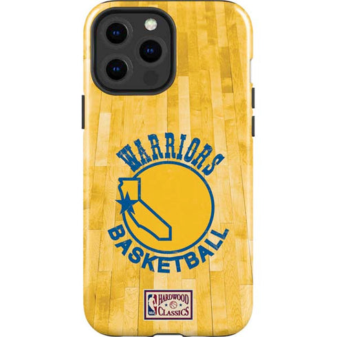 NBA Golden State Warriors Hardwood Classics iPhone 15 Pro Max Impact Case