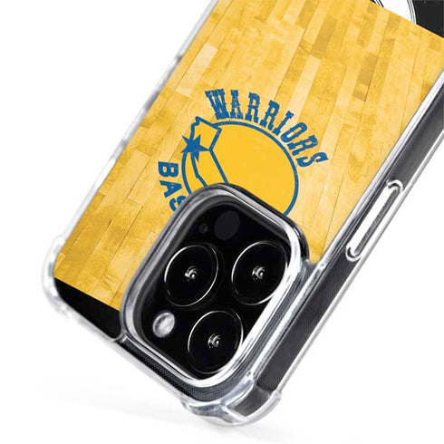 NBA Golden State Warriors Hardwood Classics iPhone 15 Pro Max MagSafe Case